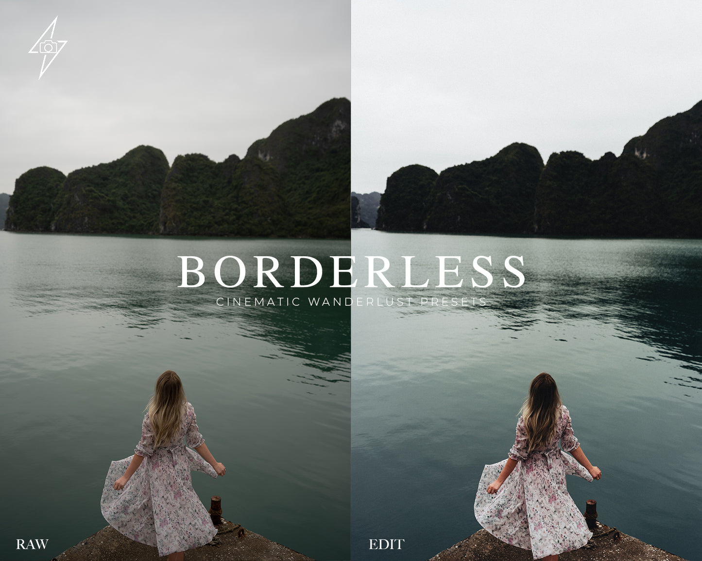 BORDERLESS - Cinematic Wanderlust Lightroom Preset Pack