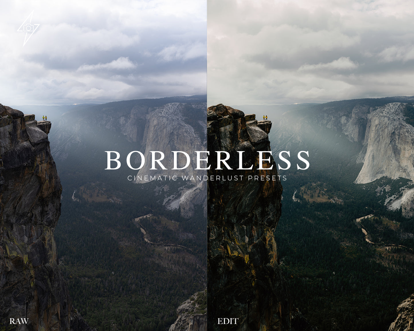 BORDERLESS - Cinematic Wanderlust Lightroom Preset Pack
