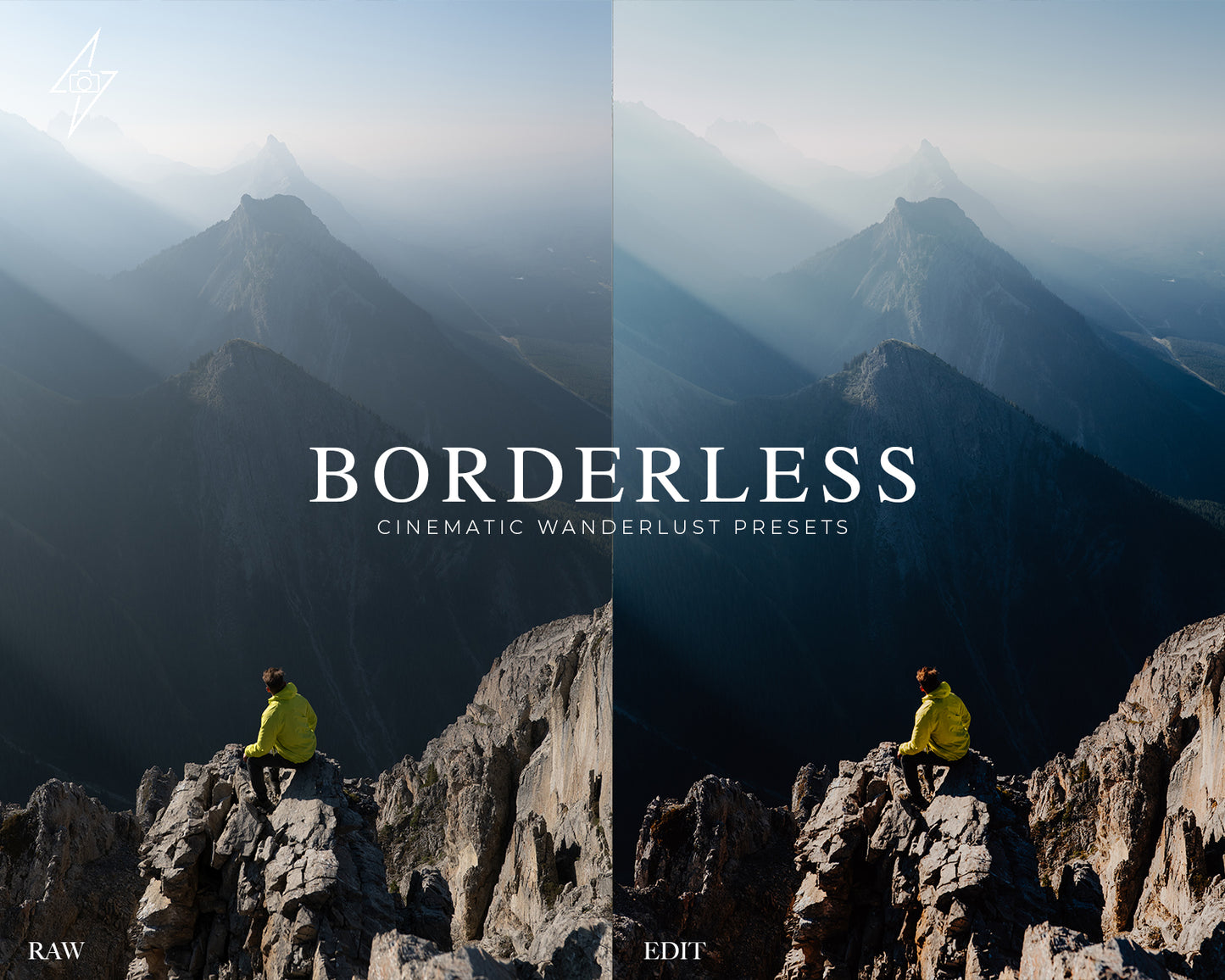 BORDERLESS - Cinematic Wanderlust Lightroom Preset Pack