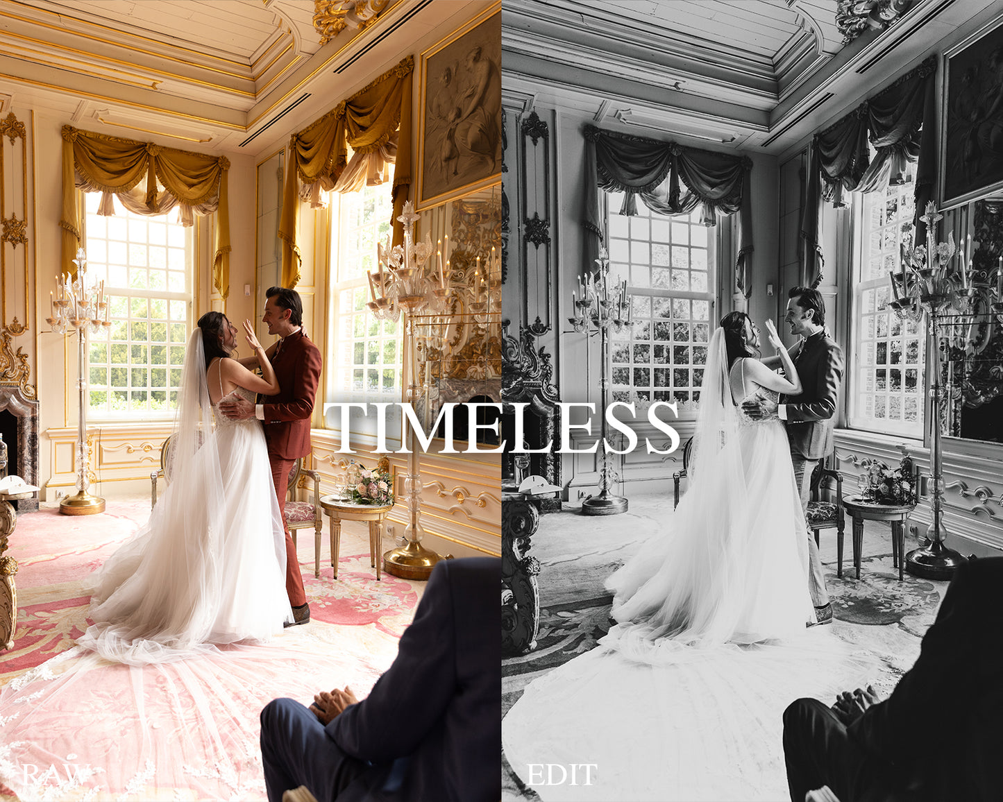 TIMELESS - The Cinematic Black & White Preset Pack (5 presets)